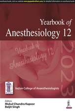 Yearbook of Anesthesiology - 12