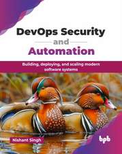 DevOps Security and Automation