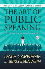 The Art of Public Speaking