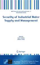 Security of Industrial Water Supply and Management