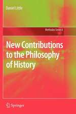 New Contributions to the Philosophy of History