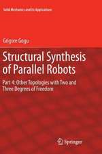 Structural Synthesis of Parallel Robots: Part 4: Other Topologies with Two and Three Degrees of Freedom