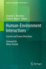 Human-Environment Interactions: Current and Future Directions