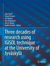 IGISOL: Three decades of research using IGISOL technique at the University of Jyväskylä