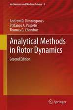 Analytical Methods in Rotor Dynamics