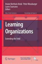 Learning Organizations: Extending the Field