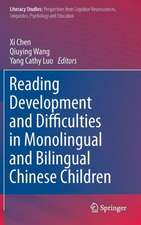 Reading Development and Difficulties in Monolingual and Bilingual Chinese Children