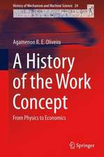 A History of the Work Concept: From Physics to Economics