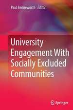 University Engagement With Socially Excluded Communities