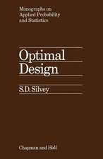 Optimal Design: An Introduction to the Theory for Parameter Estimation