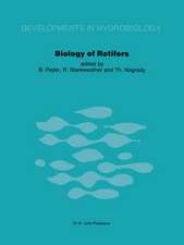 Biology of Rotifers: Proceedings of the Third International Rotifer Symposium held at Uppsala, Sweden, August 30 – September 4, 1982