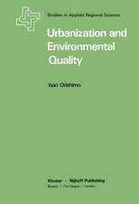 Urbanization and Environmental Quality