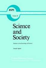 Science and Society: Studies in the Sociology of Science