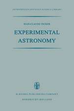 Experimental Astronomy