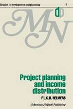 Project planning and income distribution