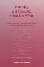 Instability and Variability of Hot-Star Winds: Proceedings of an International Workshop Held at Isle-aux-Coudres, Quebec Province, Canada 23–27 August, 1993