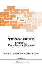 Nanophase Materials: Synthesis - Properties - Applications