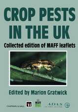 Crop Pests in the UK: Collected edition of MAFF leaflets