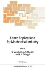 Laser Applications for Mechanical Industry