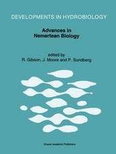 Advances in Nemertean Biology: Proceedings of the Third International Meeting on Nemertean Biology, Y Coleg Normal, Bangor, North Wales, August 10–15, 1991