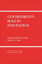 Government’s Role in Innovation