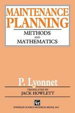 Maintenance Planning: Methods and Mathematics