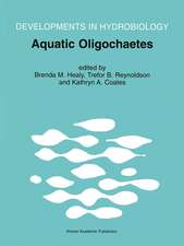 Aquatic Oligochaetes: Proceedings of the 7th International Symposium on Aquatic Oligochaetes held in Presque Isle, Maine, USA, 18–22 August 1997