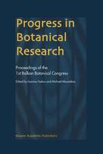 Progress in Botanical Research: Proceedings of the 1st Balkan Botanical Congress