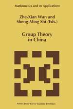 Group Theory in China