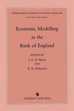 Economic Modelling at the Bank of England