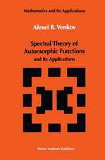 Spectral Theory of Automorphic Functions: and Its Applications