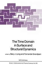 The Time Domain in Surface and Structural Dynamics