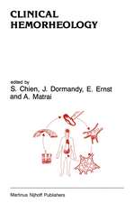 Clinical Hemorheology: Applications in Cardiovascular and Hematological Disease, Diabetes, Surgery and Gynecology