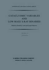 Cataclysmic Variables and Low-Mass X-Ray Binaries: Proceedings of the 7th North American Workshop held in Campbridge, Massachusetts, U.S.A., January 12–15, 1983