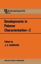 Developments in Polymer Characterisation