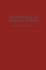 Foundations of Aversion Therapy