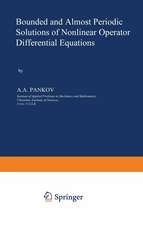 Bounded and Almost Periodic Solutions of Nonlinear Operator Differential Equations