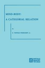 Mind-Body: A Categorial Relation