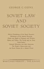 Soviet Law and Soviet Society: Ethical Foundations of the Soviet Structure. Mechanism of the Planned Economy. Duties and Rights of Peasants and Workers. Rulers and Toilers. The Family and the State. Soviet Justice. National Minorities and Their Autonomy. The People’s Democracies and the Soviet Pattern for a United World