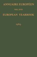 Annuaire Européen / European Yearbook