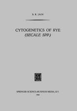 Cytogenetics of Rye (Secale Spp.)