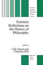 Feminist Reflections on the History of Philosophy