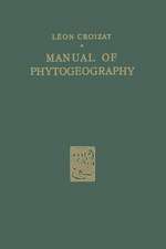 Manual of Phytogeography