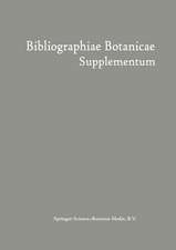 Bibliographiae Botanicae Supplementum