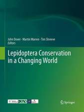 Lepidoptera Conservation in a Changing World