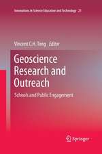 Geoscience Research and Outreach: Schools and Public Engagement