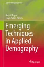 Emerging Techniques in Applied Demography