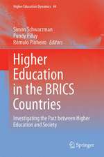 Higher Education in the BRICS Countries