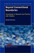 Beyond Conventional Boundaries: Uncertainty in Research and Practice with Children
