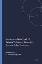 International Handbook of Primary Technology Education: Reviewing the Past Twenty Years